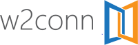 W2CONN Logo